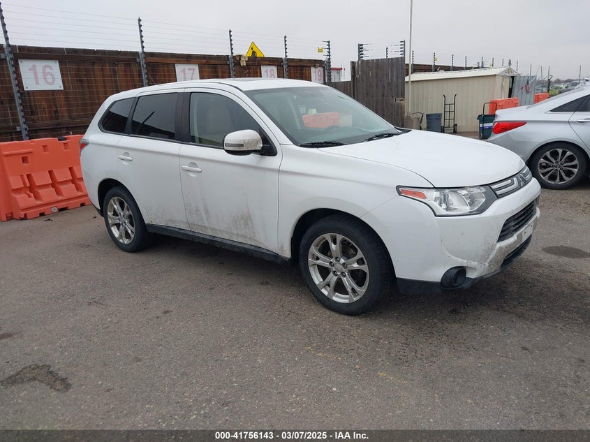 2014 MITSUBISHI OUTLANDER VIN: JA4AZ3A35EZ003039