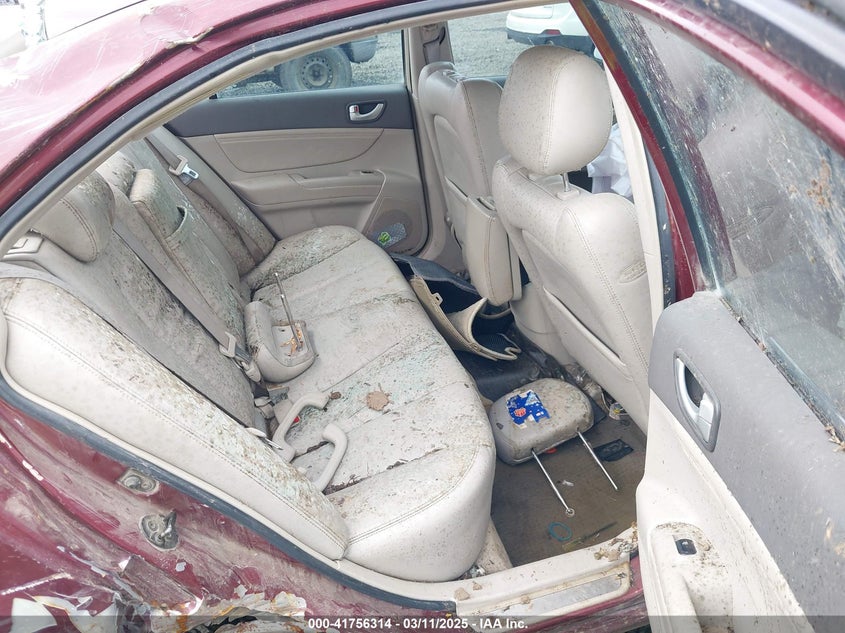 2007 HYUNDAI SONATA VIN: 5NPEU46F17H243505
