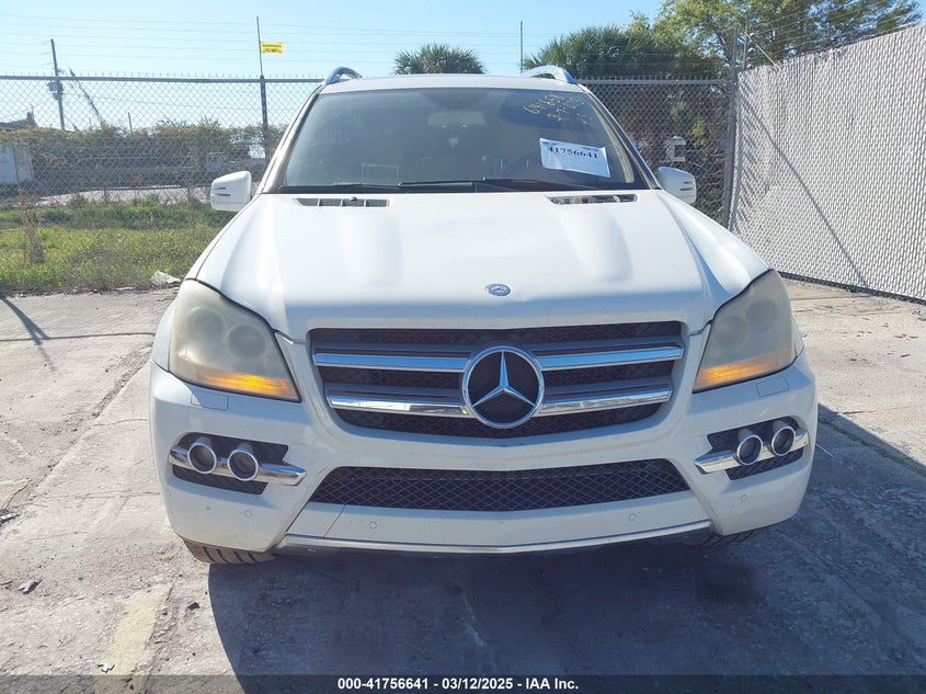2011 MERCEDES-BENZ GL 450 VIN: 4JGBF7BE1BA641658