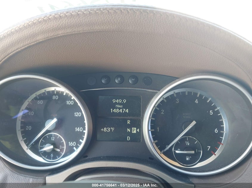 2011 MERCEDES-BENZ GL 450 VIN: 4JGBF7BE1BA641658