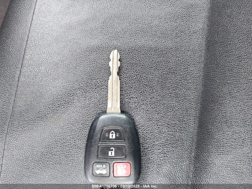 2016 Toyota Corolla Le VIN: 5YFBURHE7GP392721 Lot: 41756706