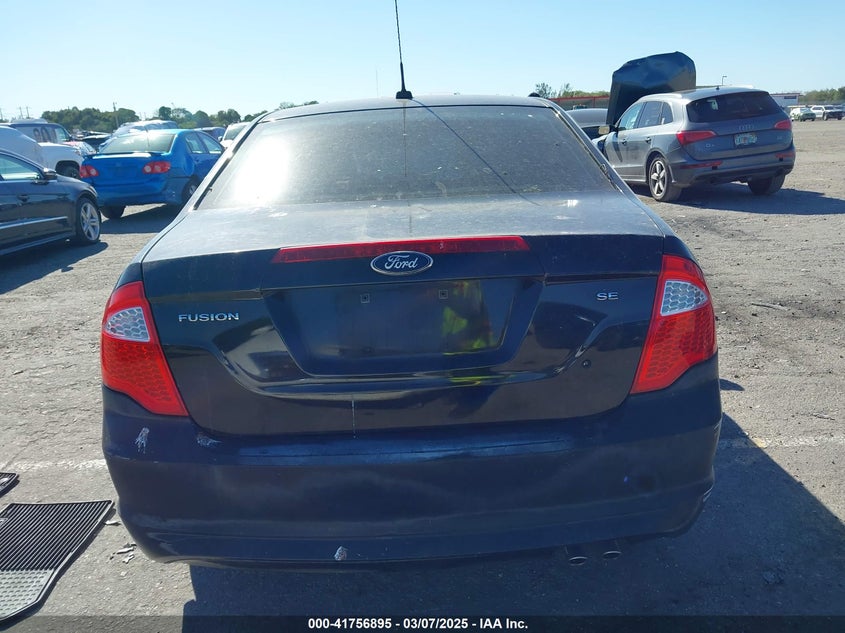2011 FORD FUSION VIN: 3FAHP0HA9BR322771