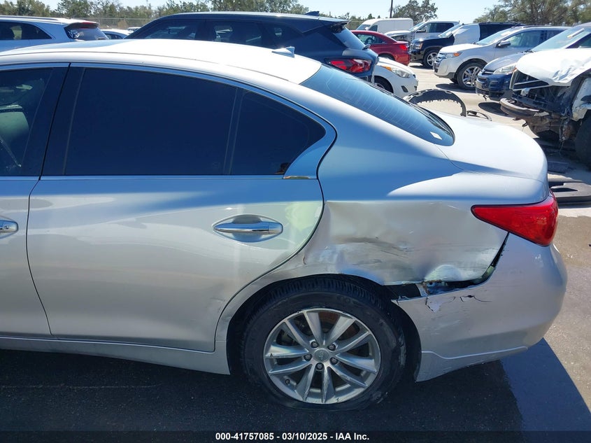 2014 INFINITI Q50 VIN: JN1BV7AR7EM701783