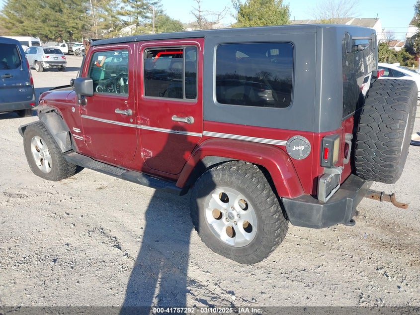 2009 JEEP WRANGLER UNLIMITED VIN: 1J4GA59179L751414
