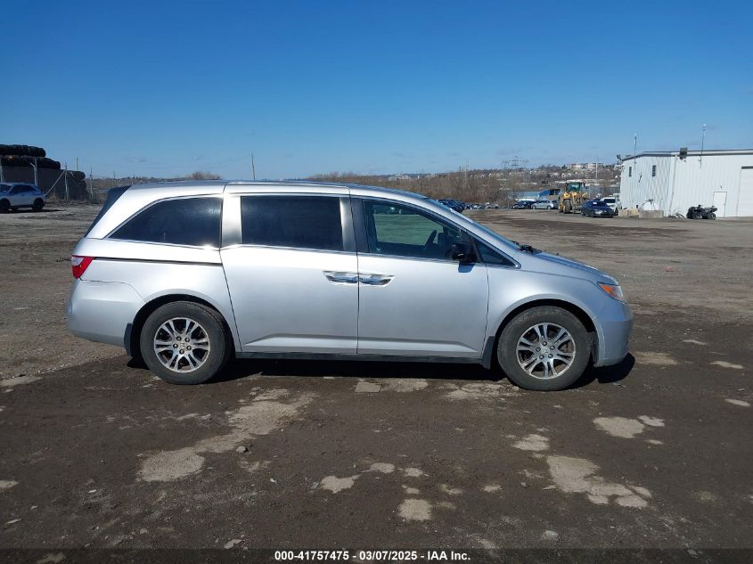 2012 Honda Odyssey Ex-L VIN: 5FNRL5H68CB075586 Lot: 41757475