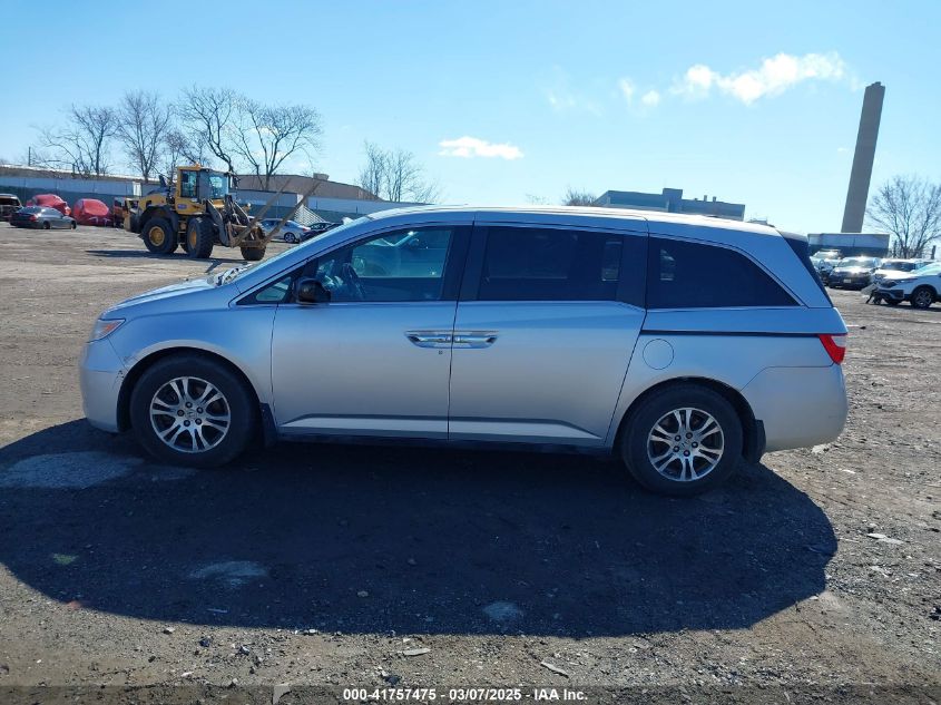 2012 Honda Odyssey Ex-L VIN: 5FNRL5H68CB075586 Lot: 41757475