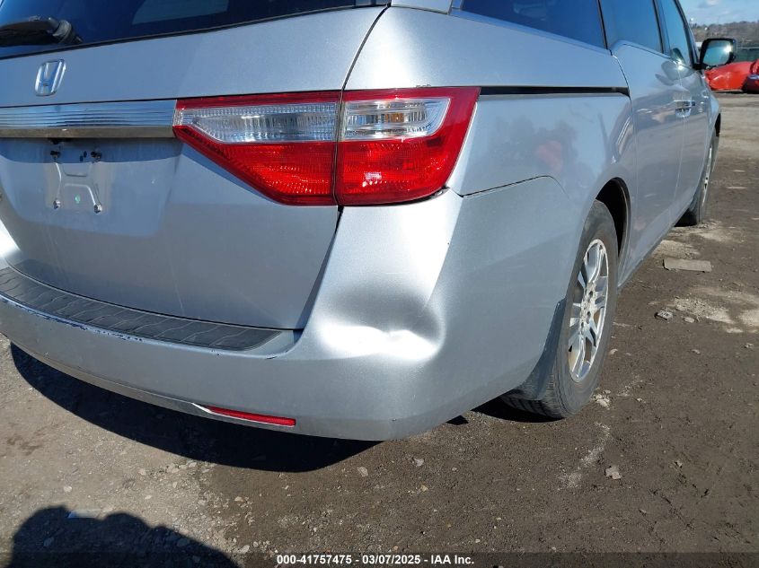 2012 Honda Odyssey Ex-L VIN: 5FNRL5H68CB075586 Lot: 41757475