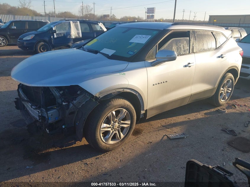 2020 CHEVROLET BLAZER VIN: 3GNKBCR44LS615357