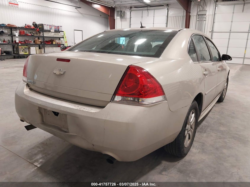 2012 CHEVROLET IMPALA VIN: 2G1WA5E38C1262924