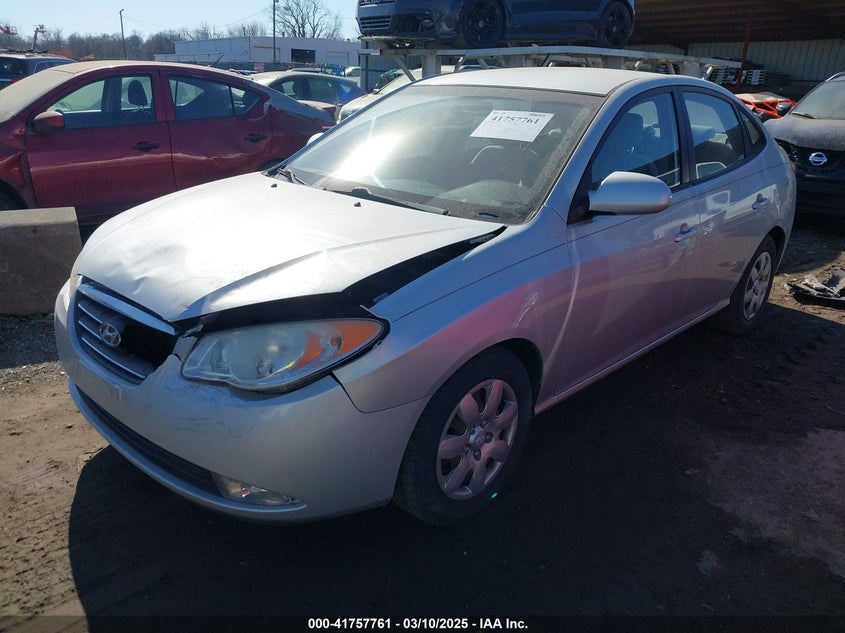2008 HYUNDAI ELANTRA VIN: KMHDU46D98U355966