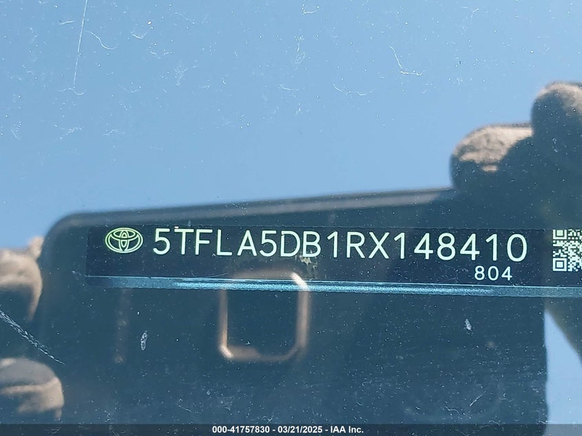 2024 TOYOTA TUNDRA SR5 4WD - 5TFLA5DB1RX148410