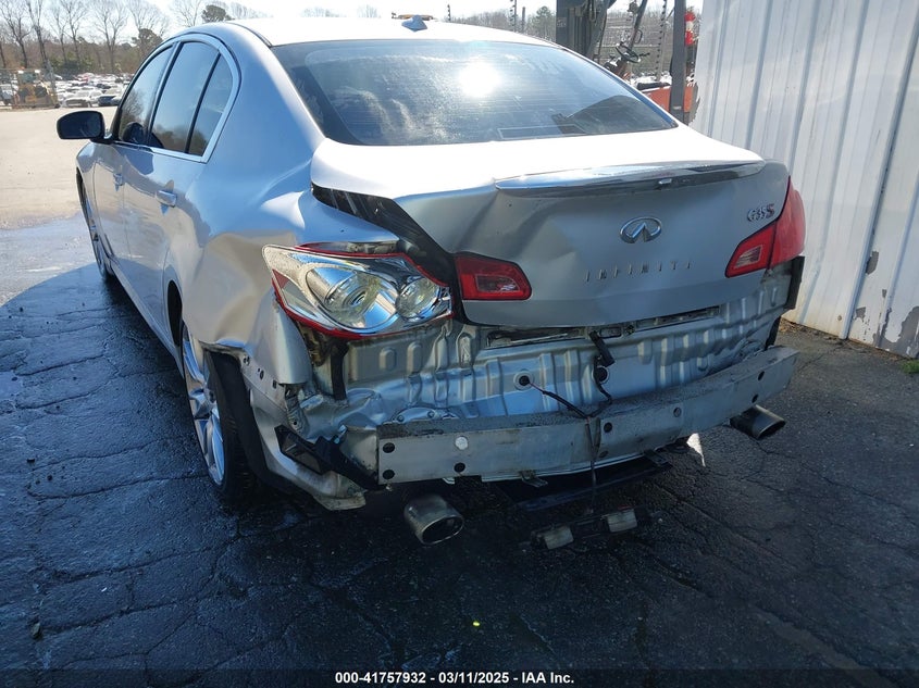 2008 INFINITI G35 VIN: JNKBV61E28M216927