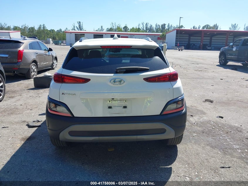 2023 Hyundai Kona Sel VIN: KM8K62AB8PU062778 Lot: 41758006