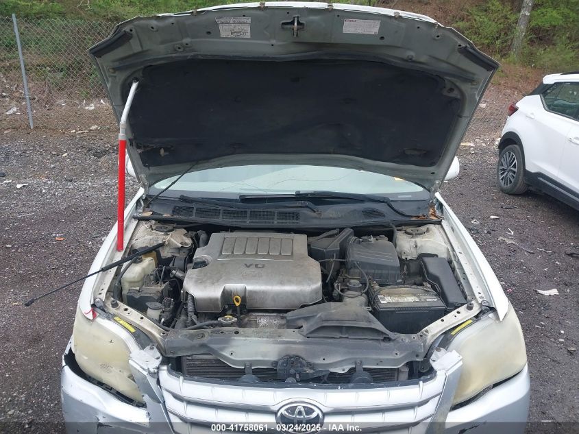 2006 Toyota Avalon Limited/Touring/Xl/Xls VIN: 4T1BK36B26U0B3456 Lot: 41758061