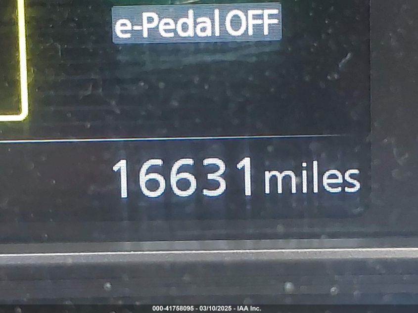 2021 Nissan Leaf Sv 40 Kwh VIN: 1N4AZ1CV8MC556168 Lot: 41758095