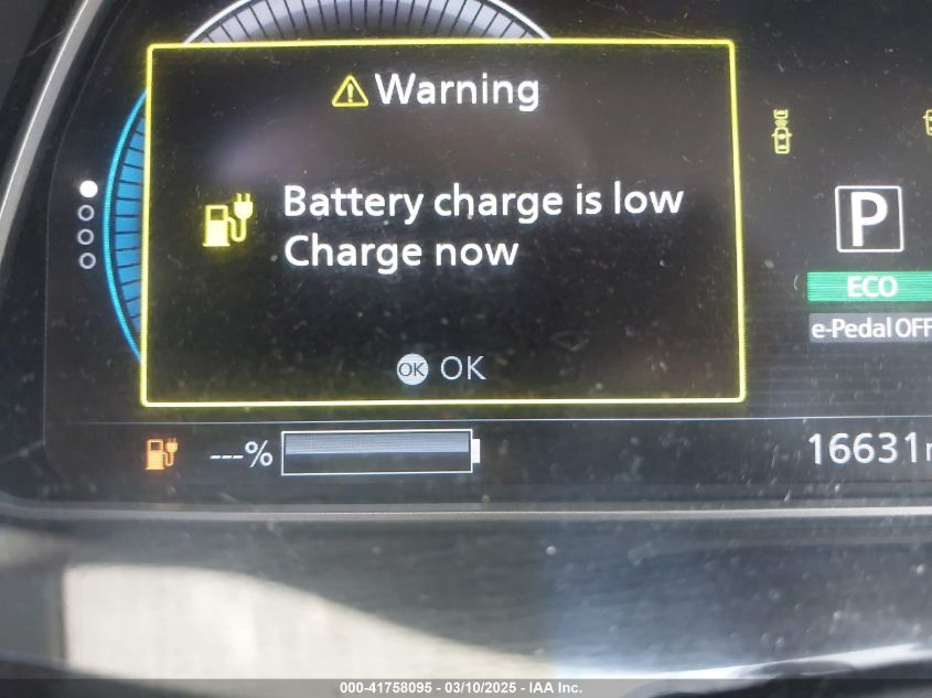2021 Nissan Leaf Sv 40 Kwh VIN: 1N4AZ1CV8MC556168 Lot: 41758095
