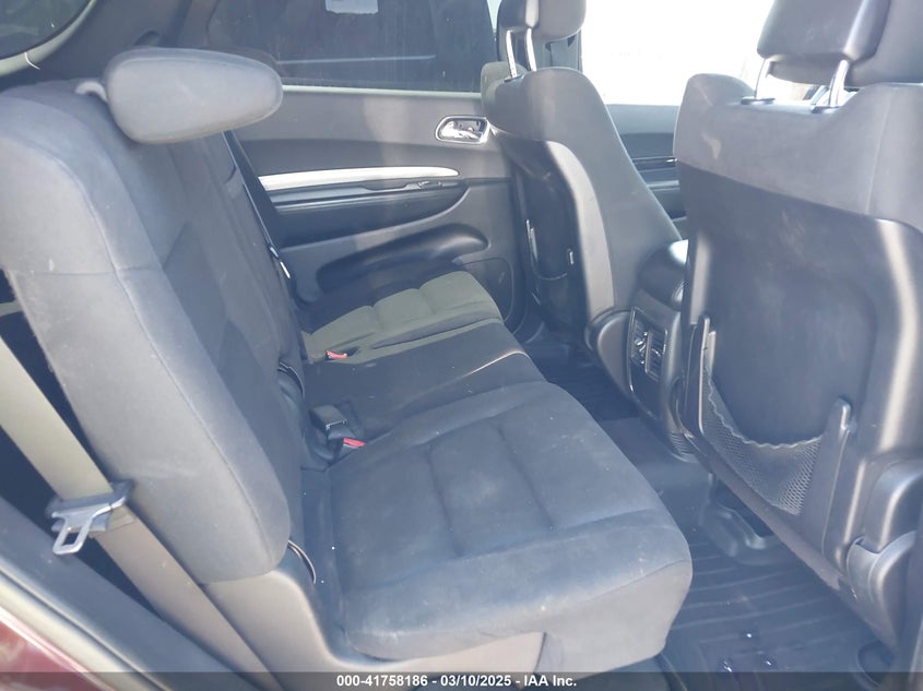 2012 DODGE DURANGO VIN: 1C4RDHAG2CC146568