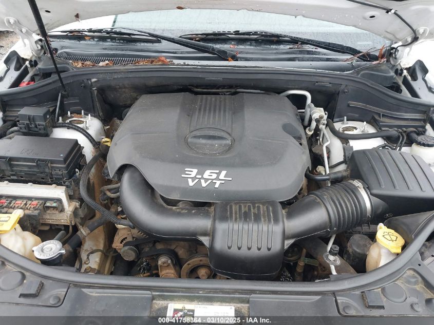 2013 Dodge Durango Sxt VIN: 1C4RDHAG5DC686224 Lot: 41758364