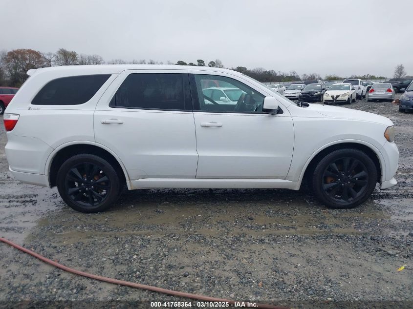2013 Dodge Durango Sxt VIN: 1C4RDHAG5DC686224 Lot: 41758364