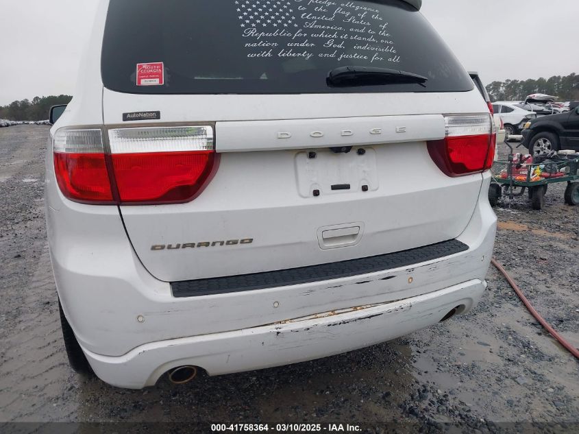 2013 Dodge Durango Sxt VIN: 1C4RDHAG5DC686224 Lot: 41758364