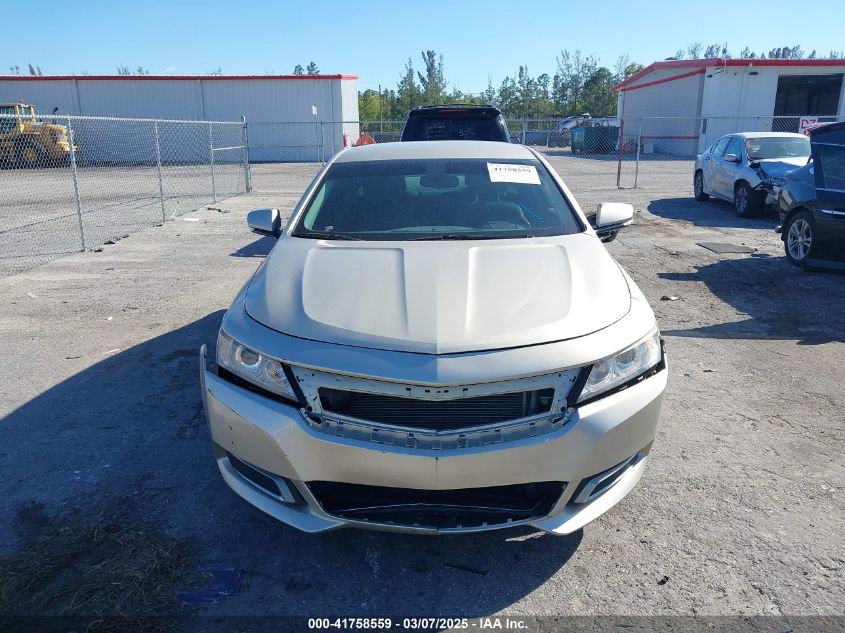 2014 Chevrolet Impala 2Lt VIN: 2G1125S37E9106776 Lot: 41758559