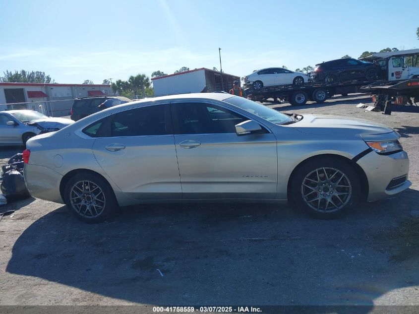 2014 Chevrolet Impala 2Lt VIN: 2G1125S37E9106776 Lot: 41758559