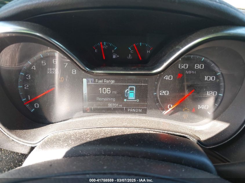 2014 Chevrolet Impala 2Lt VIN: 2G1125S37E9106776 Lot: 41758559