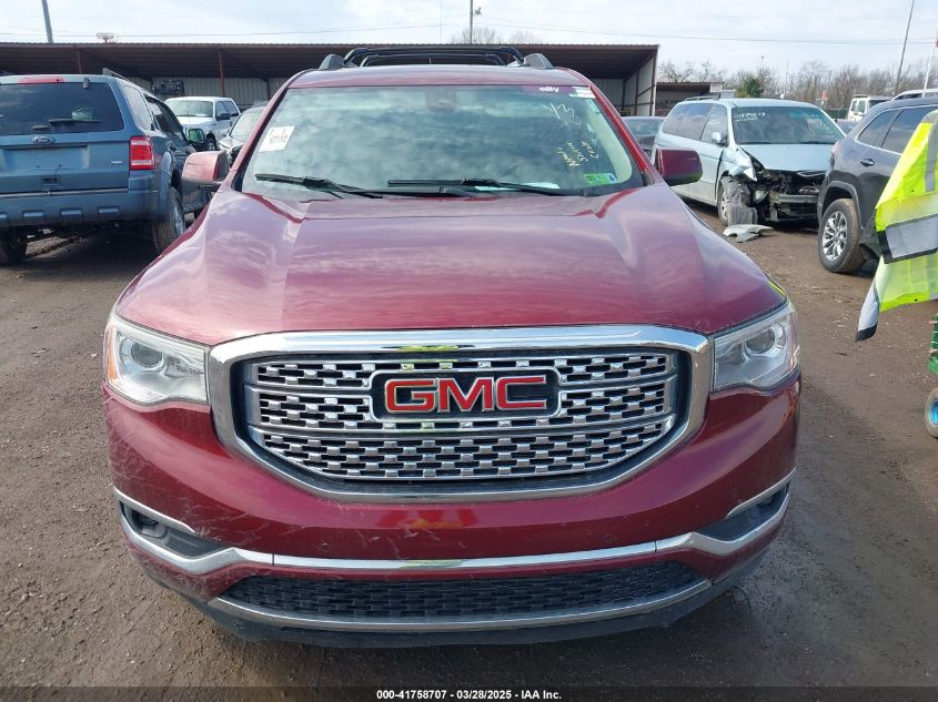 2018 GMC Acadia Denali VIN: 1GKKNXLS8JZ167255 Lot: 41758707