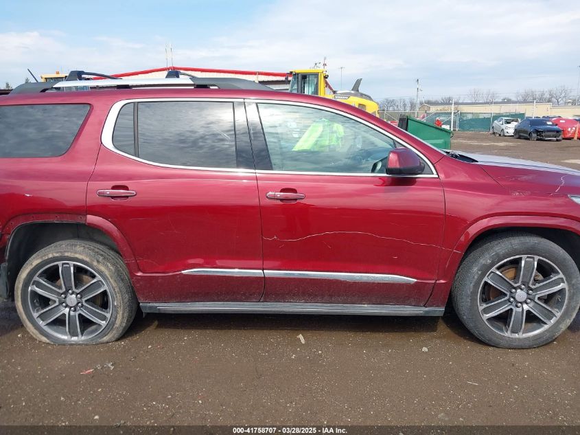 2018 GMC Acadia Denali VIN: 1GKKNXLS8JZ167255 Lot: 41758707