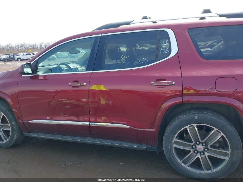 2018 GMC Acadia Denali VIN: 1GKKNXLS8JZ167255 Lot: 41758707