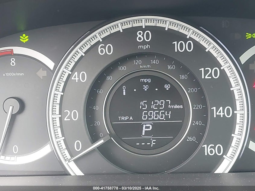 2015 HONDA ACCORD VIN: 1HGCR3F87FA008764
