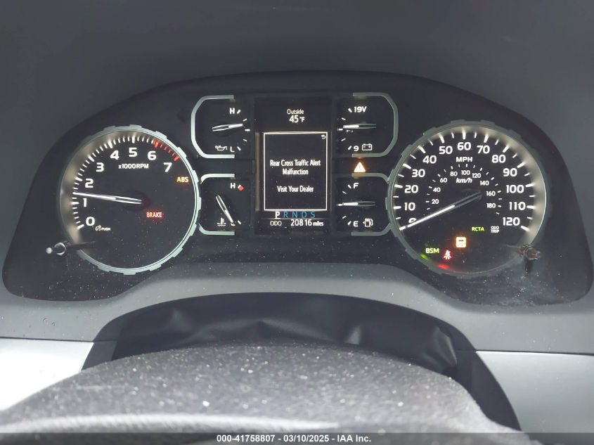 2021 Toyota Tundra Platinum VIN: 5TFGY5F15MX282833 Lot: 41758807