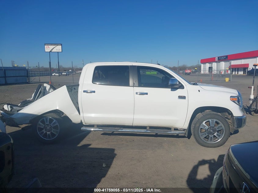 2018 TOYOTA TUNDRA 1794 5.7L V8 - 5TFAW5F14JX735296