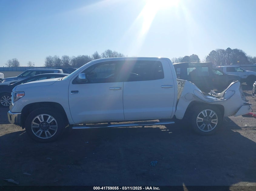 2018 TOYOTA TUNDRA 1794 5.7L V8 - 5TFAW5F14JX735296