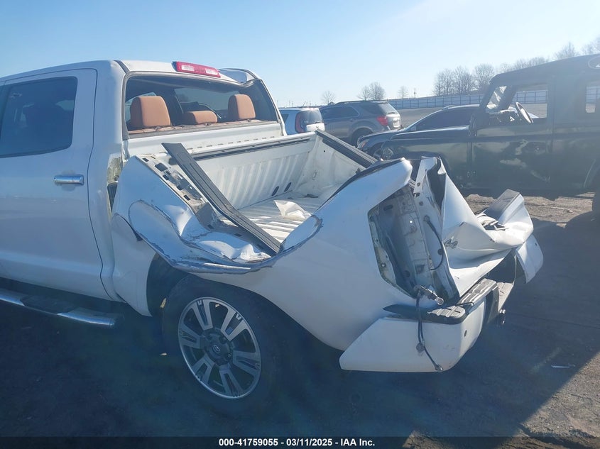 2018 TOYOTA TUNDRA 1794 5.7L V8 - 5TFAW5F14JX735296