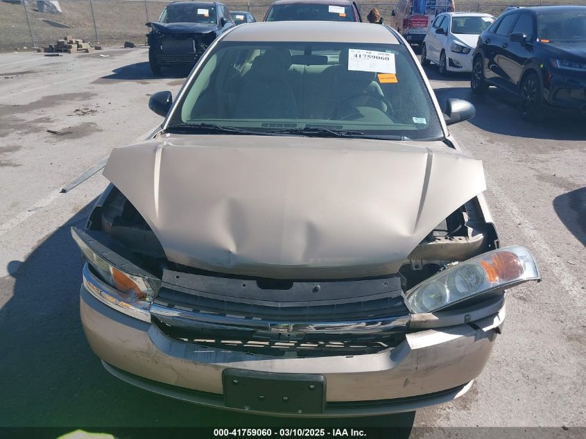 2005 Chevrolet Malibu VIN: 1G1ZS52F65F140308 Lot: 41759060