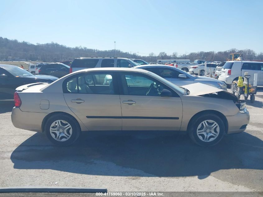 2005 Chevrolet Malibu VIN: 1G1ZS52F65F140308 Lot: 41759060