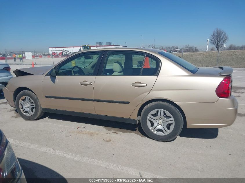 2005 Chevrolet Malibu VIN: 1G1ZS52F65F140308 Lot: 41759060