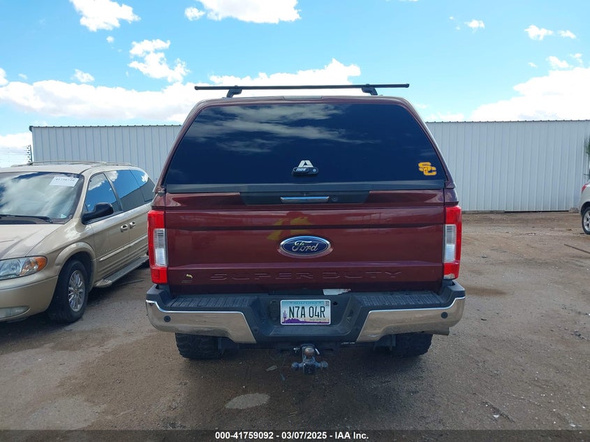 2017 Ford F-250 Lariat VIN: 1FT7W2BT4HEB56332 Lot: 41759092