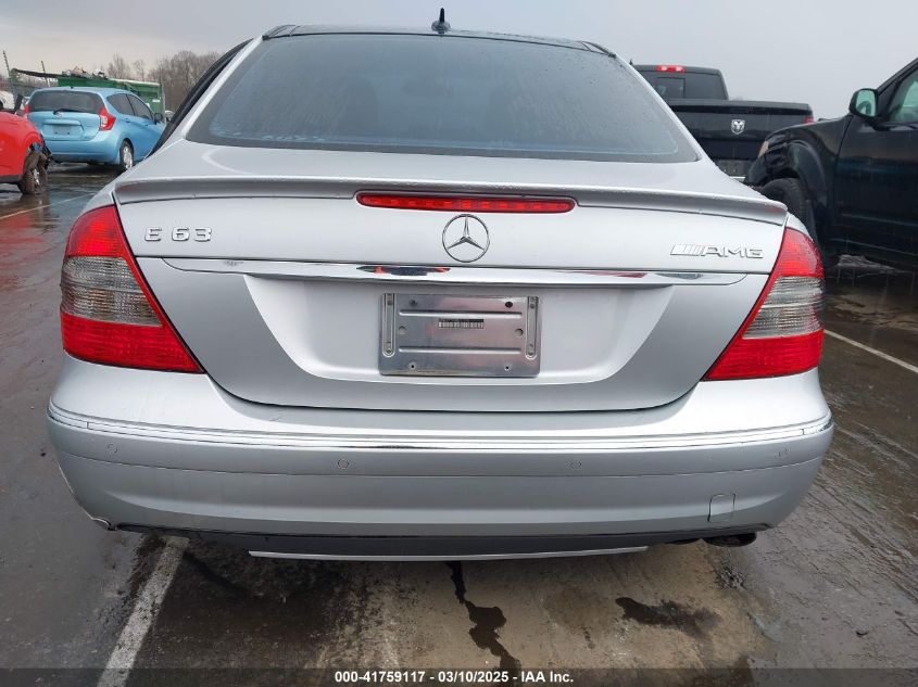 2008 Mercedes-Benz E 63 Amg VIN: WDBUF77X58B231275 Lot: 41759117