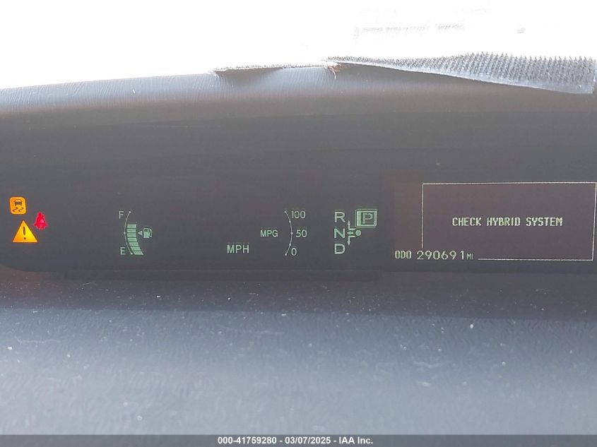 2011 Toyota Prius Two VIN: JTDKN3DU3B0299169 Lot: 41759280