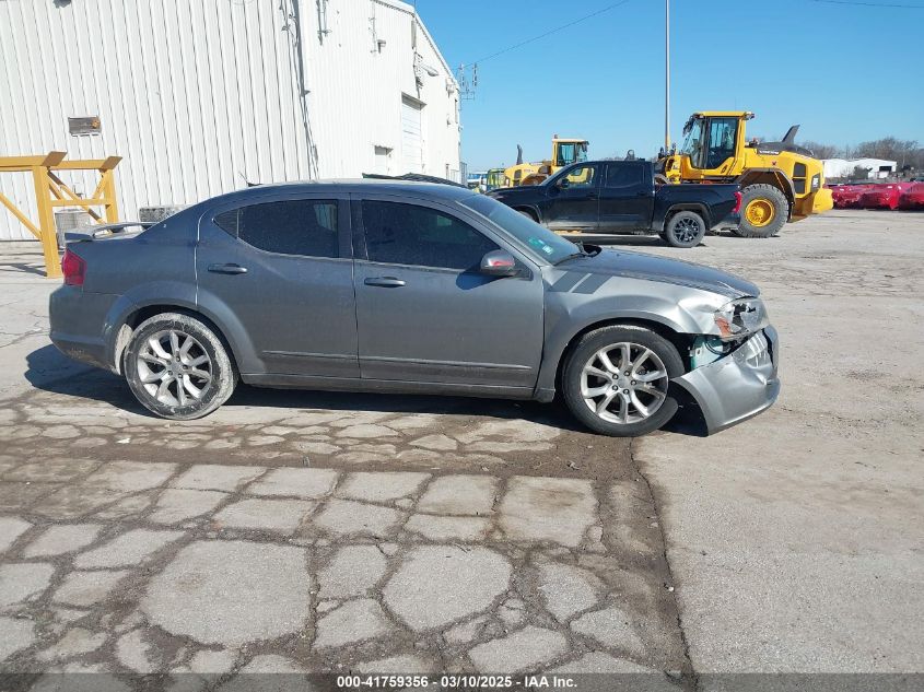 2013 Dodge Avenger R/T VIN: 1C3CDZBG6DN562854 Lot: 41759356
