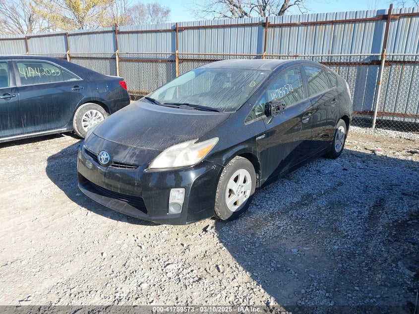2011 TOYOTA PRIUS VIN: JTDKN3DU9B0260165