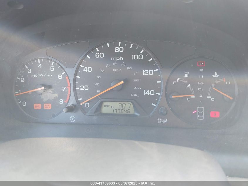 2001 Honda Accord 2.3 Ex VIN: JHMCG66861C016503 Lot: 41759633