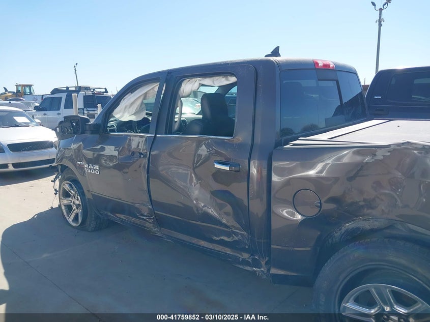 2018 RAM 1500 LONE STAR SILVER  4X2 5'7 BOX - 1C6RR6LT9JS132774