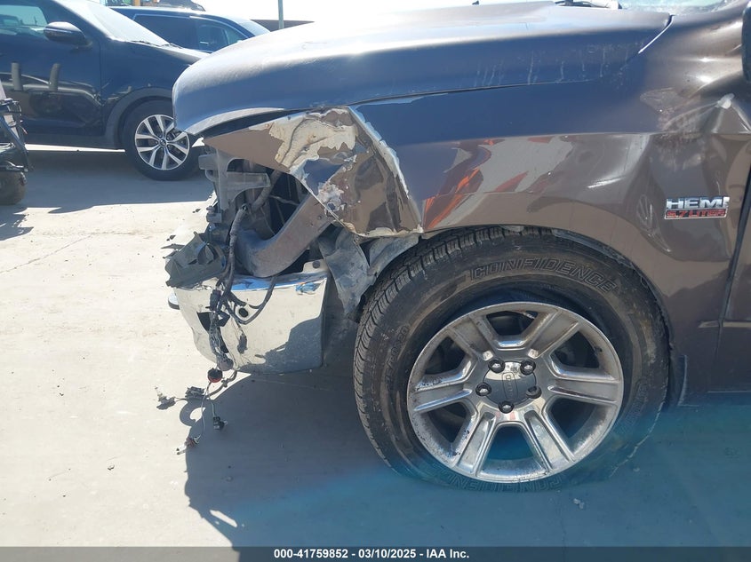 2018 RAM 1500 LONE STAR SILVER  4X2 5'7 BOX - 1C6RR6LT9JS132774