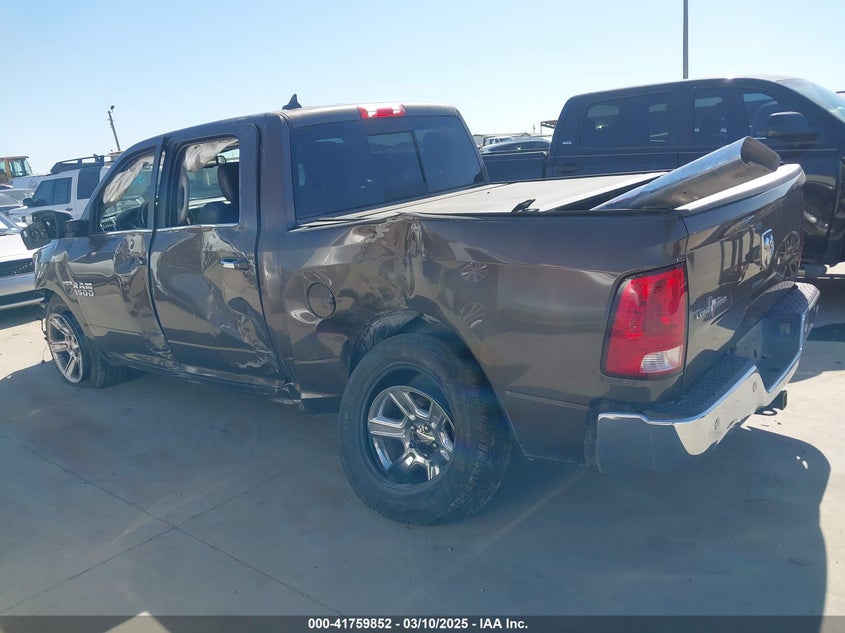 2018 RAM 1500 LONE STAR SILVER  4X2 5'7 BOX - 1C6RR6LT9JS132774