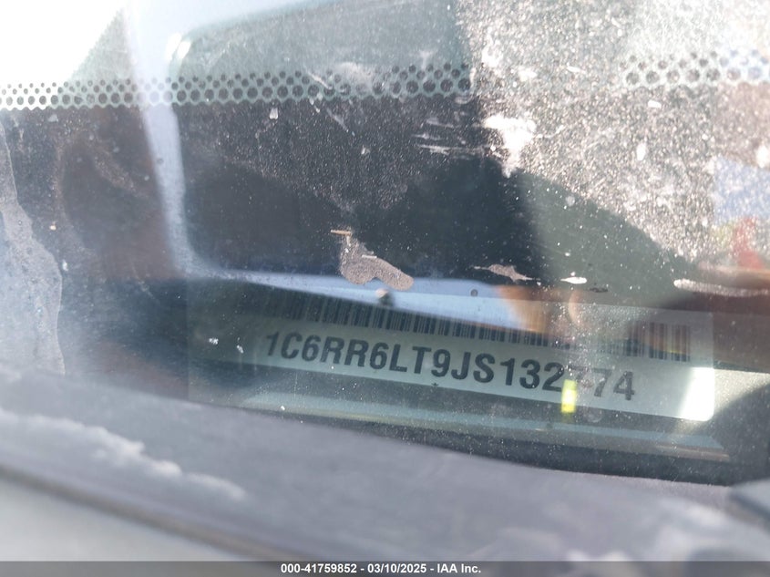 2018 RAM 1500 LONE STAR SILVER  4X2 5'7 BOX - 1C6RR6LT9JS132774