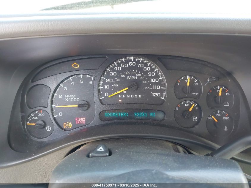 2006 Chevrolet Silverado 1500Hd Lt1 VIN: 1GCGC13U56F199594 Lot: 41759971