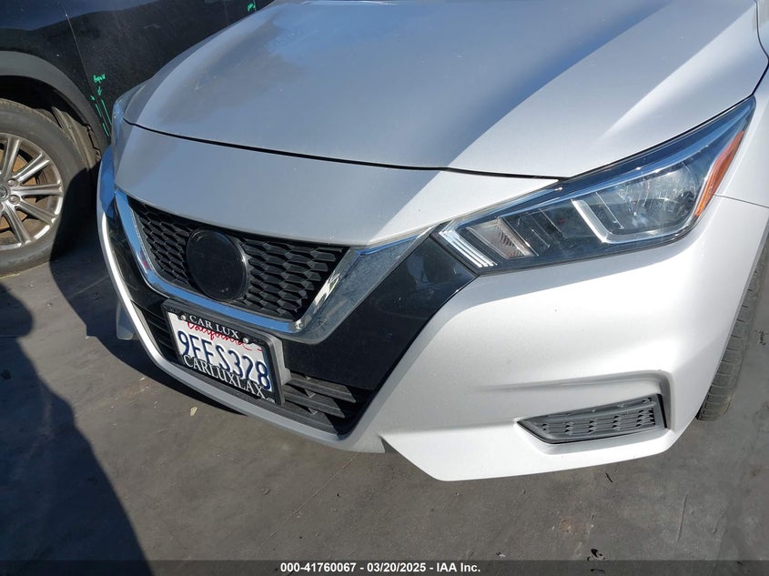 2021 NISSAN VERSA S XTRONIC CVT - 3N1CN8DV5ML911312